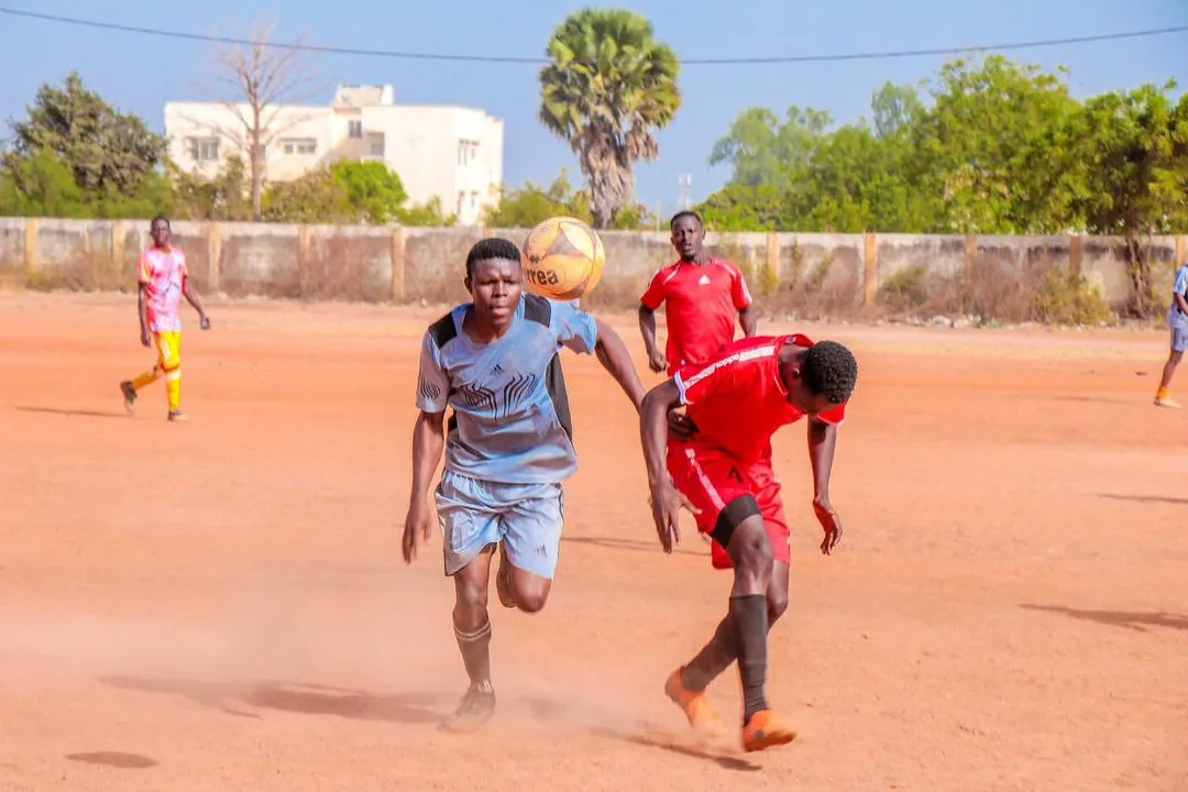 Duel sportif pendant le tournoi